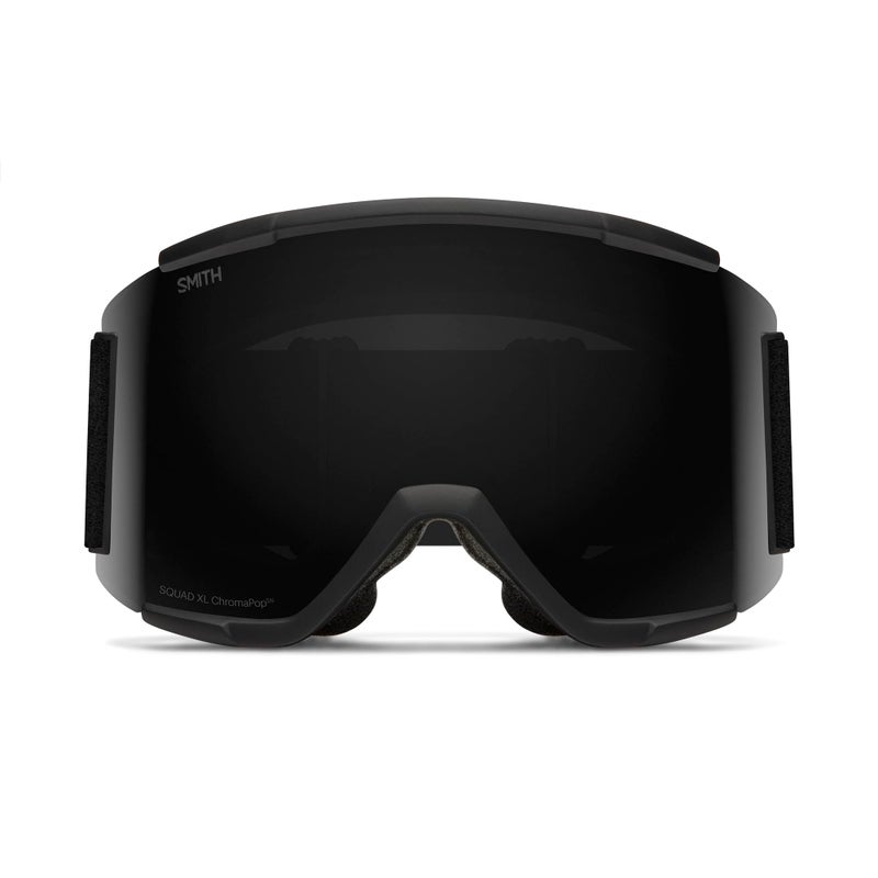 SMITH Squad XL Goggles with ChromaPop Lens â€“ Performance Snowsports Goggles with Replaceable Lens for Skiing & Snowboarding â€“ for Men & Women with Larger Faces â€“ Blackout + Sun Black - Image 3